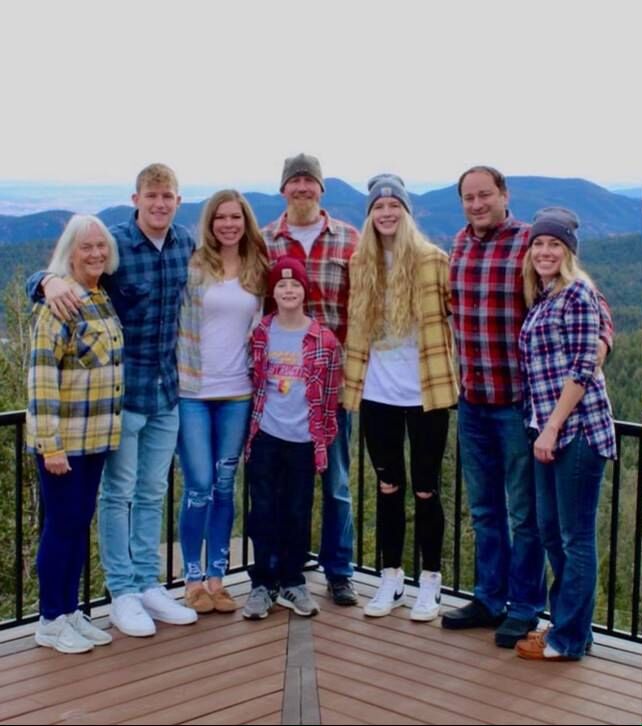 Ava Jones and her family